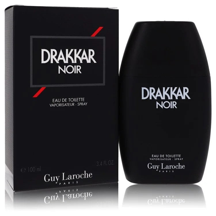 Drakkar Noir for Men 2-Pack – 3.4 oz Eau de Toilette Spray Each, Aromatic Woody Scent