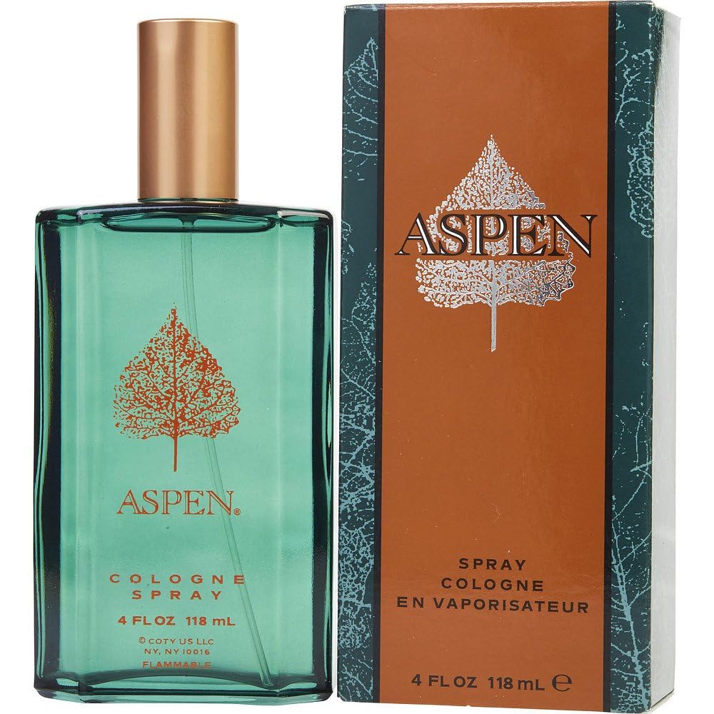 Aspen for Men 2-Pack – 4 oz Cologne Spray Each, Fresh & Masculine Scent