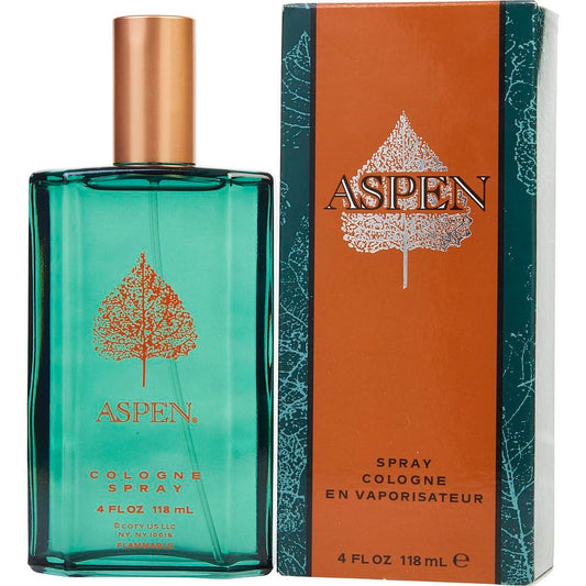 Aspen for Men – 4 oz Cologne Spray Each, Fresh & Masculine Scent